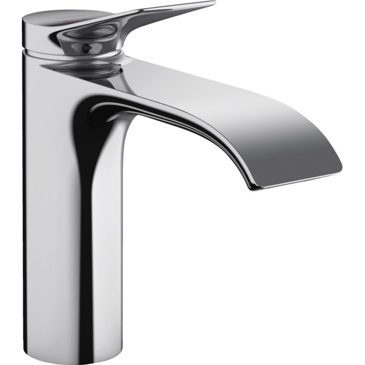 фото Смеситель hansgrohe vivenis для раковиня 75023000, coolstart, 110 с донным клапаном, хром