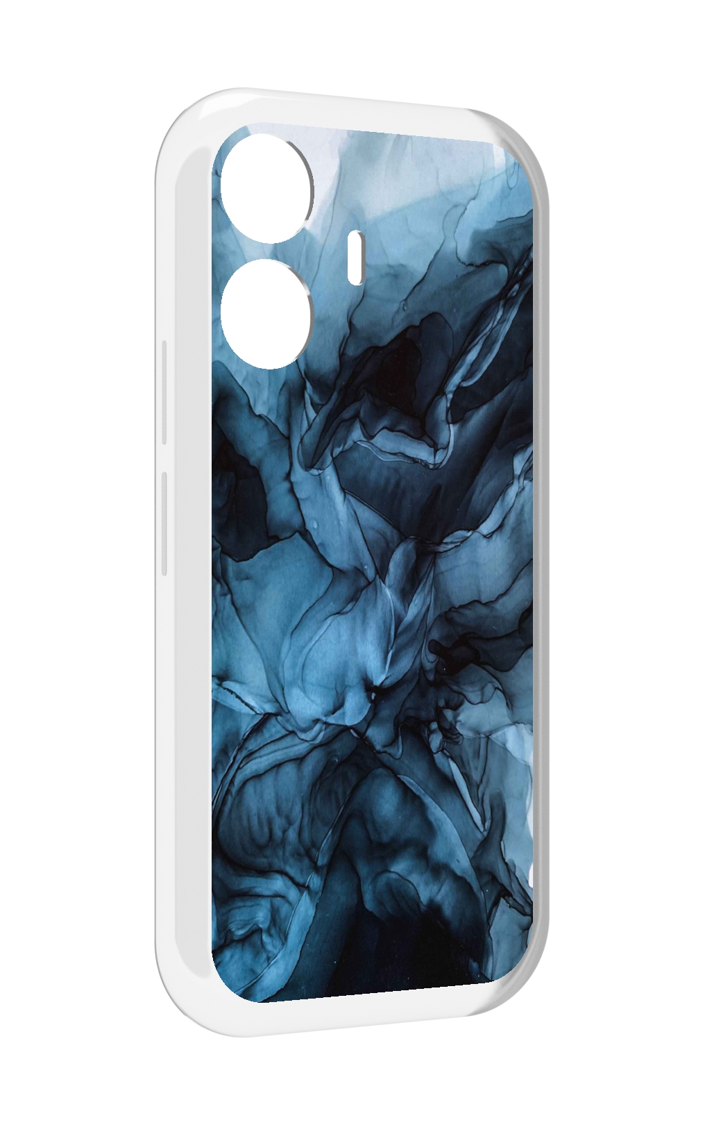 

Чехол MyPads голубой дымок для Vivo Y77E / Vivo iQOO Z6 Lite, Прозрачный, Tocco