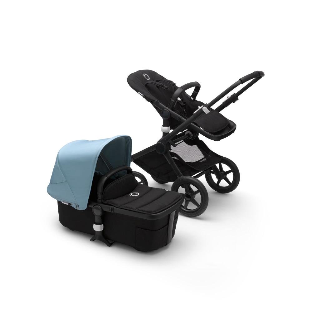 

Коляска 2 в 1 Bugaboo fox2 black/black/vapor blue, Fox2