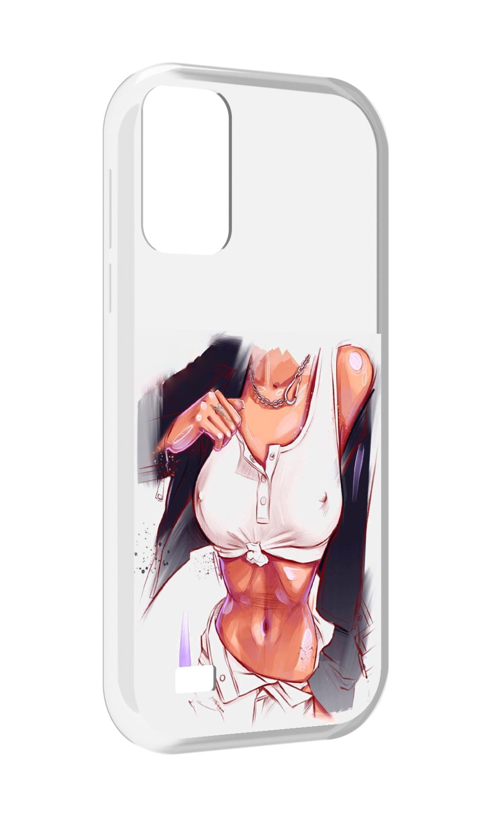 

Чехол MyPads красивая-стройная-модель для Oukitel C31, Прозрачный, Tocco