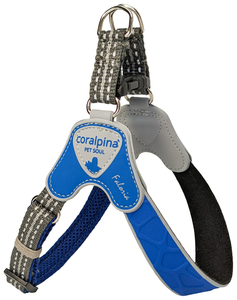 

Шлейка для собак Cortina Faloria суперпрочная, синяя, S, обхват груди 35-45 см, Синий