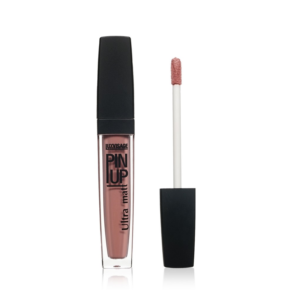 Блеск для губ LuxVisage Pin Up Ultra Matt, №20 Pink Sand, матовый, 5 г pink flash увлажняющий блеск для губ