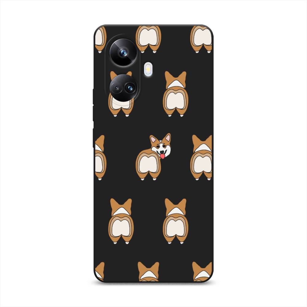 

Чехол Awog на Realme 10 Pro+ "Милый корги фон", Белый;бежевый;коричневый, 2512352-1
