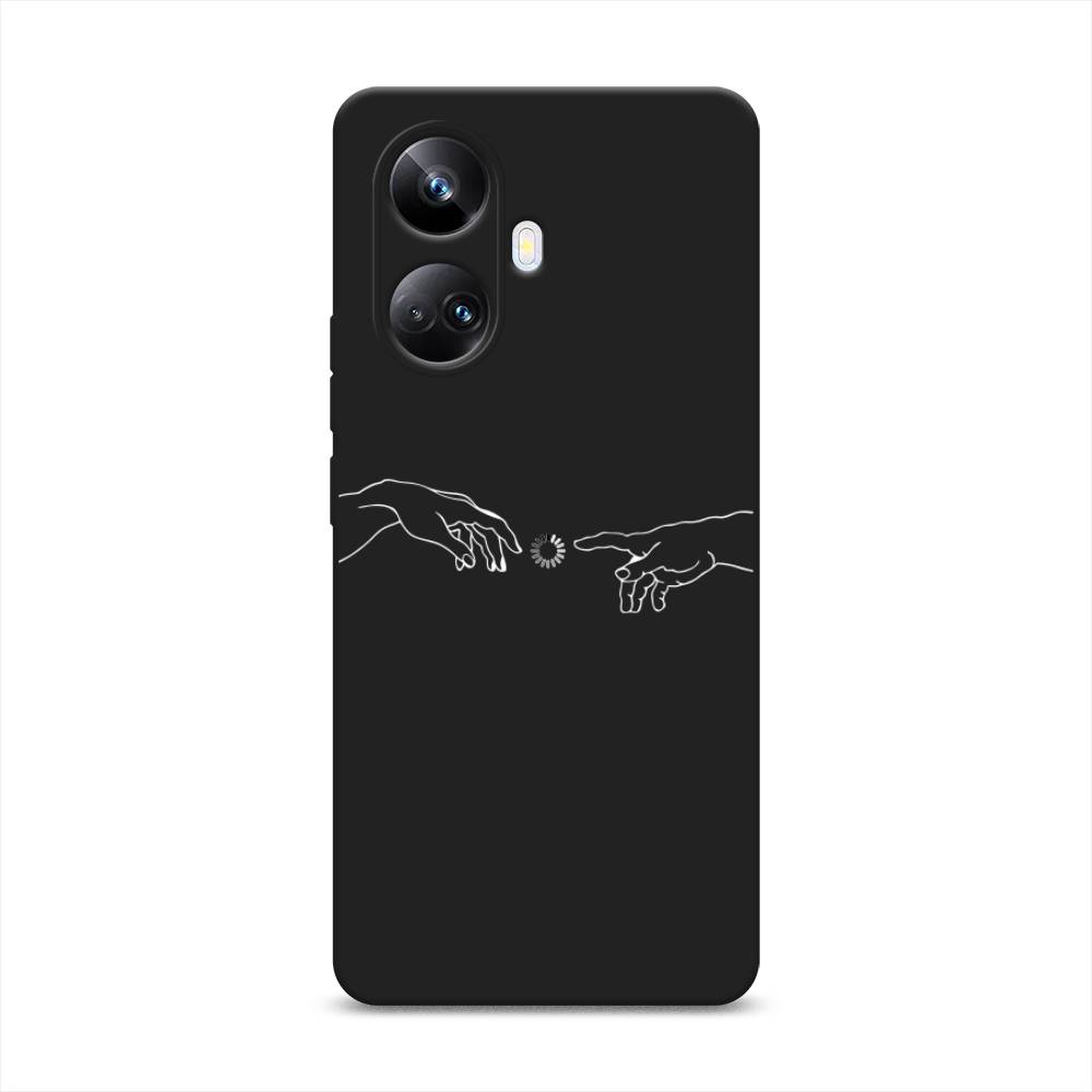 

Чехол Awog на Realme 10 Pro+ "Загрузка творения", Белый;серый;прозрачный, 2512352-1