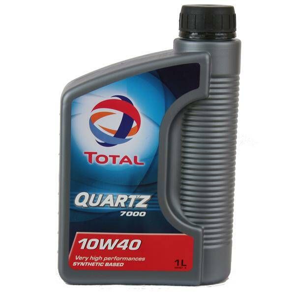 

Моторное масло Total Quartz 7000 10W-40 1л синтетическое, QUARTZ 7000