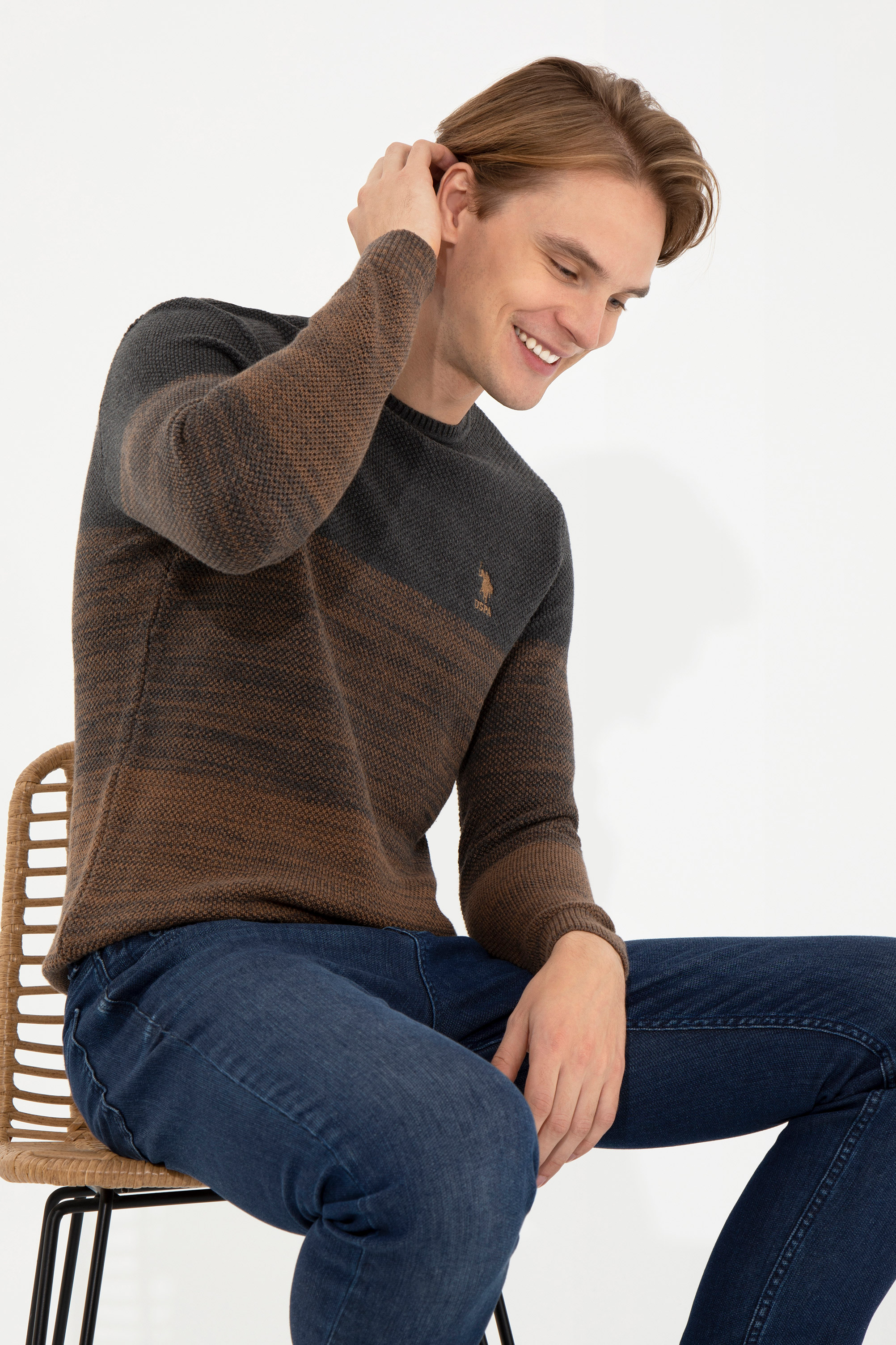 

Джемпер мужской U.S. POLO Assn. G081GL0TK0BRIXTON коричневый XS, G081GL0TK0BRIXTON