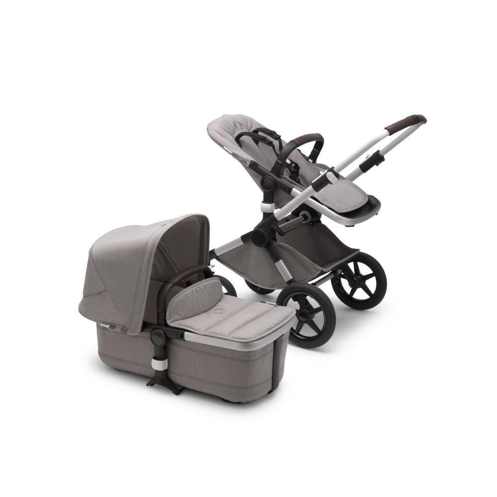 

Коляска 2 в 1 Bugaboo fox2 mineral alu/light grey complete, Fox2