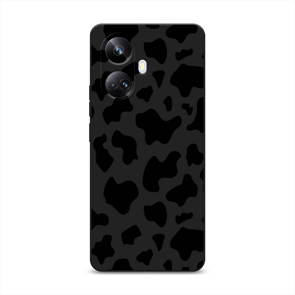 

Чехол Awog на Realme 10 Pro+ "Пятна коровы черные", Черный, 2512352-1