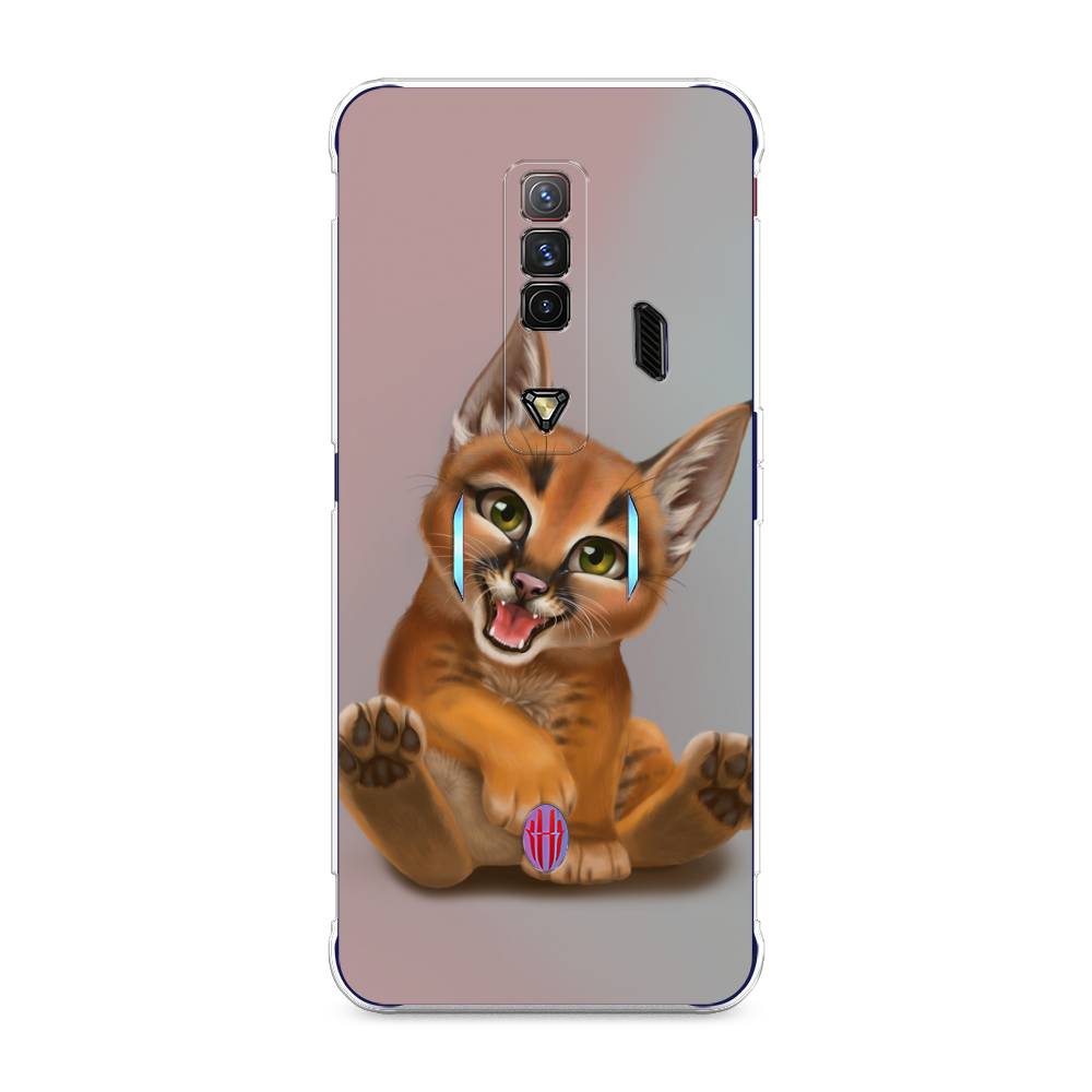 

Чехол Awog на ZTE Nubia Red Magic 7 / ЗТЕ Нубиа Ред Мэджик 7 "Малыш рыси", Разноцветный, 135950-1