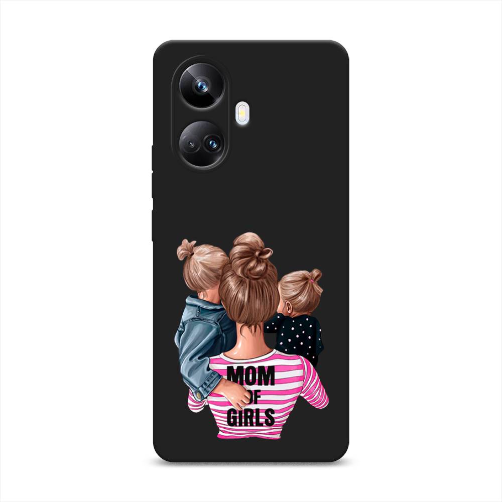 

Чехол Awog на Realme 10 Pro+ "Mom of Girls", Разноцветный, 2512352-1
