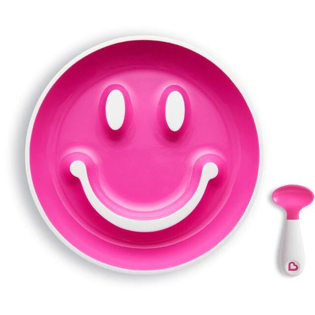Набор Munchkin Улыбка Smile'N Scoop, розовый