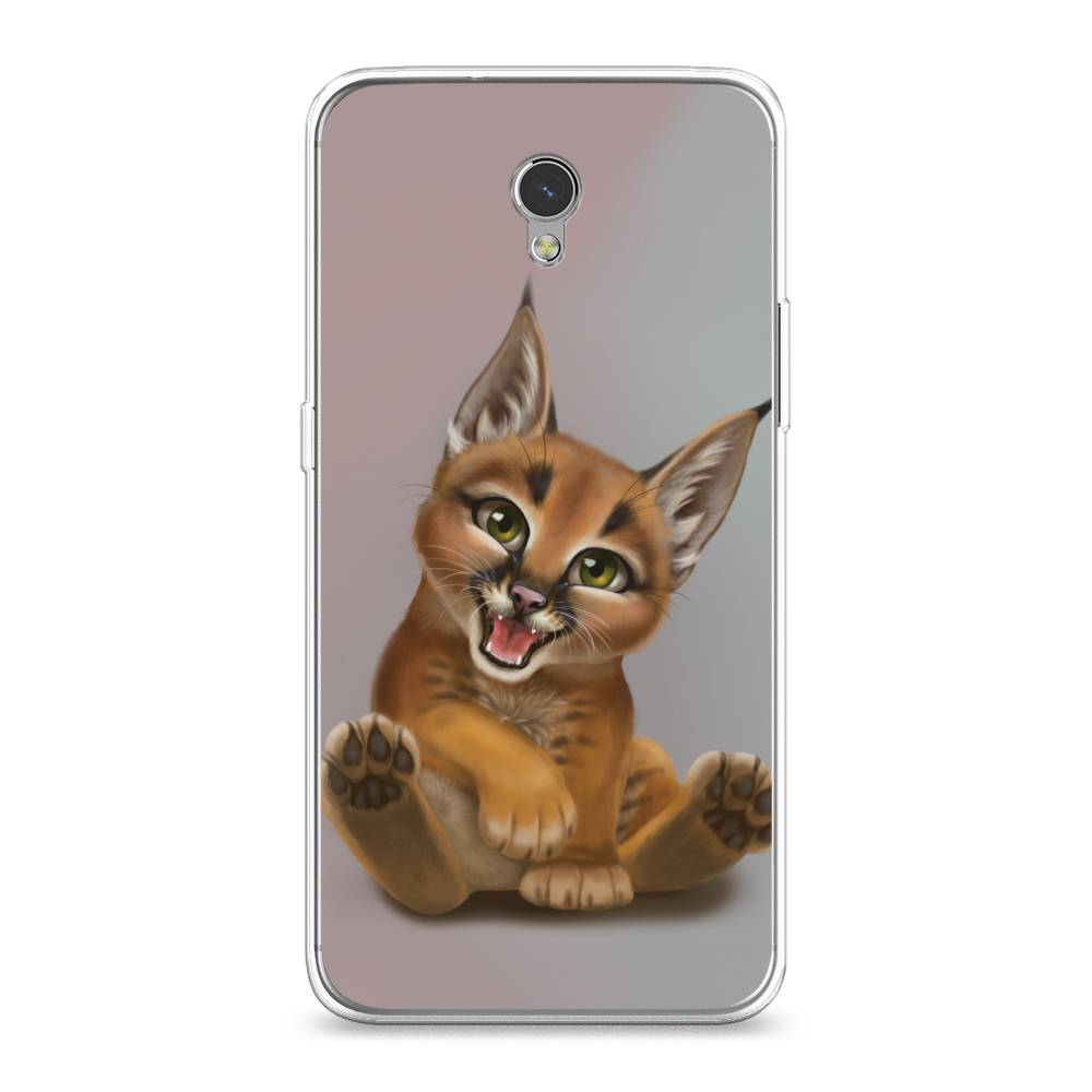 

Чехол Awog на ZTE Blade V7 / ЗТЕ Блэйд V7 "Малыш рыси", Разноцветный, 131150-1