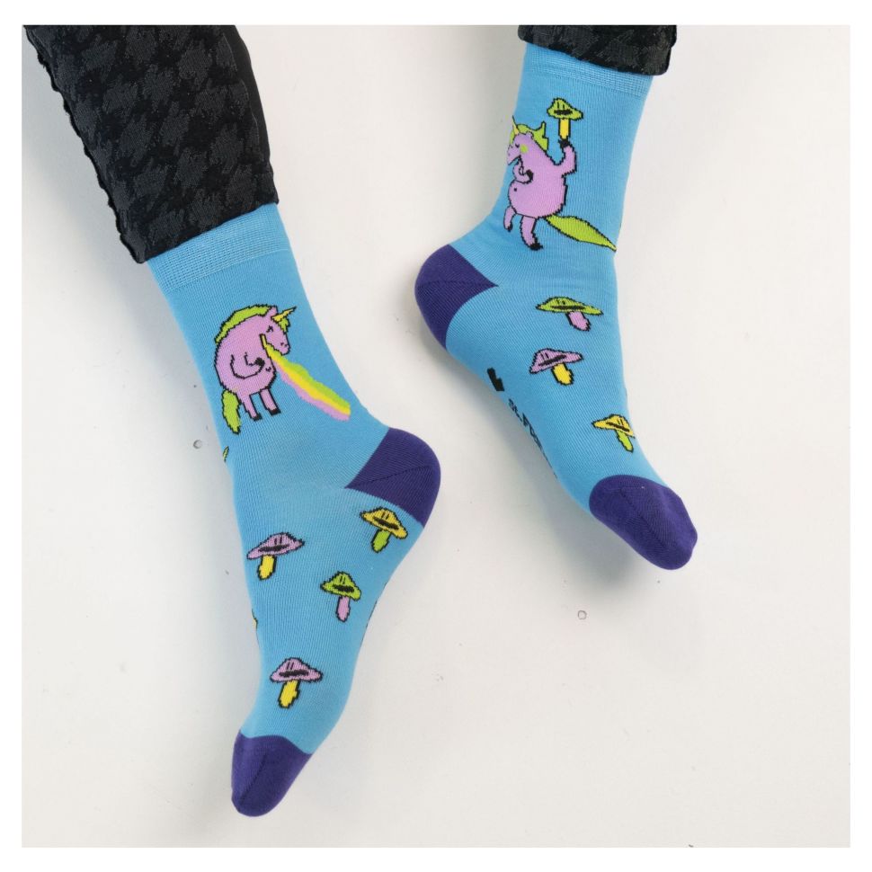 

Носки мужские St. Friday Socks SS21-963-03 голубые, Голубой, SS21-963-03