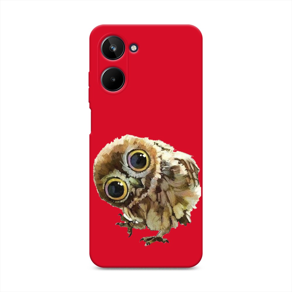 

Чехол Awog на Realme 10 4G "Любопытный совенок", Коричневый;белый;прозрачный, 2512153-1
