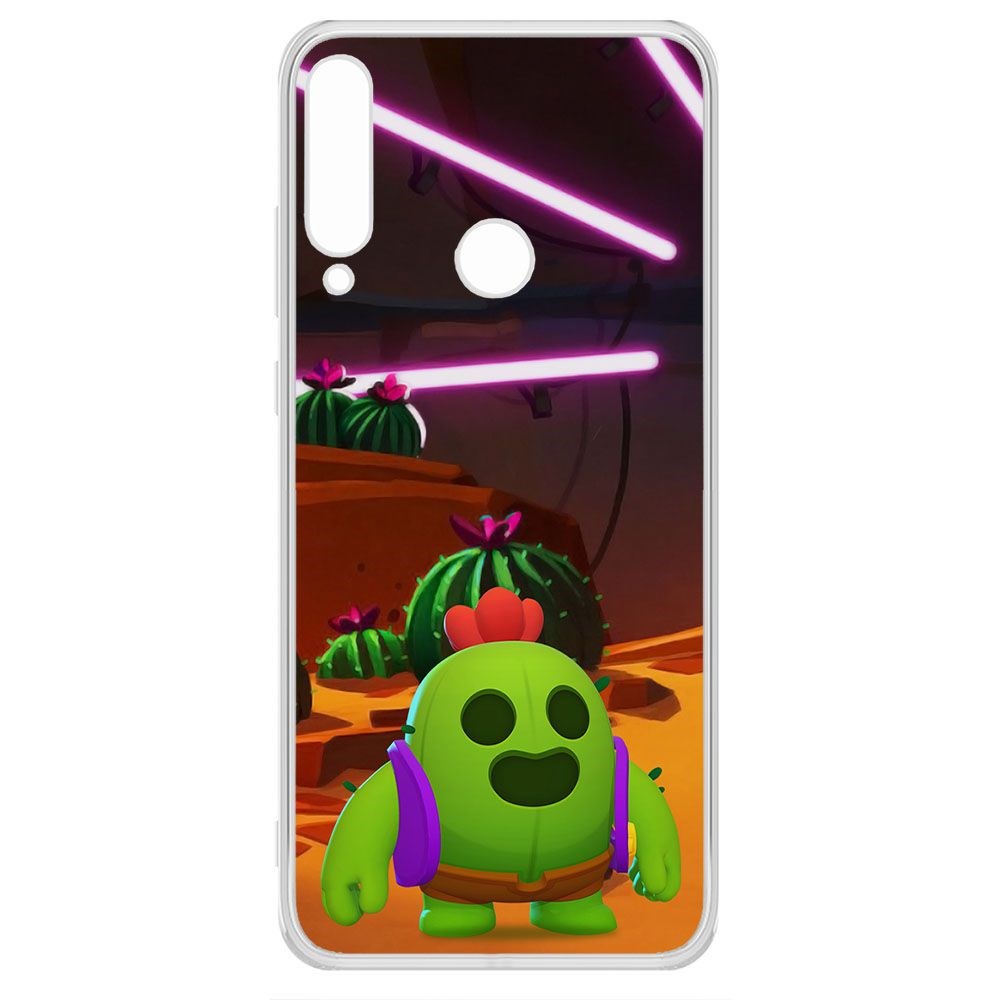 Чехол-накладка Brawl Stars-Спайк для Huawei Y6P