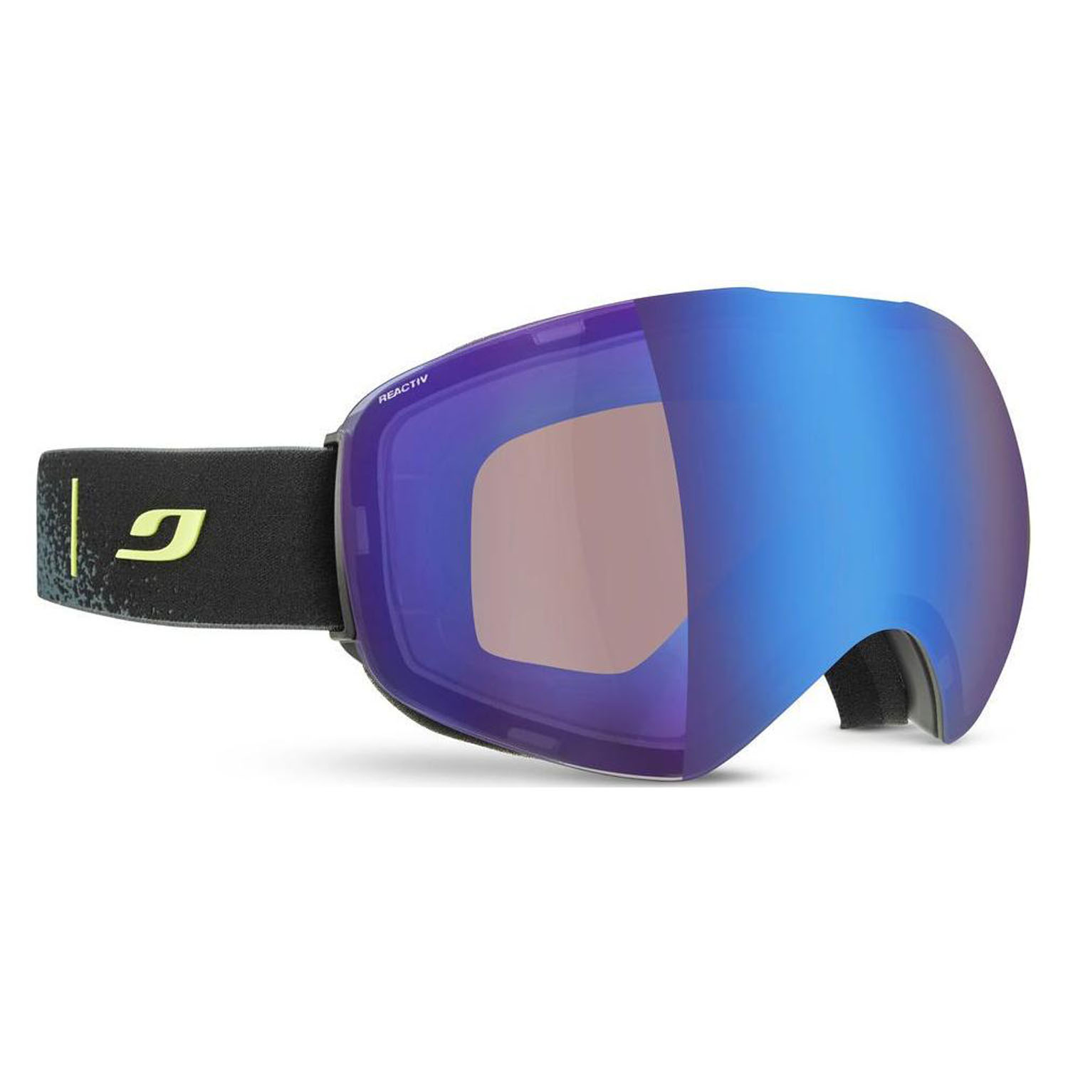 Маска Горнолыжная Julbo Skydome Black-Yellow/Reactiv 2-4 Polarized Flash Blue Us:xxl 2024