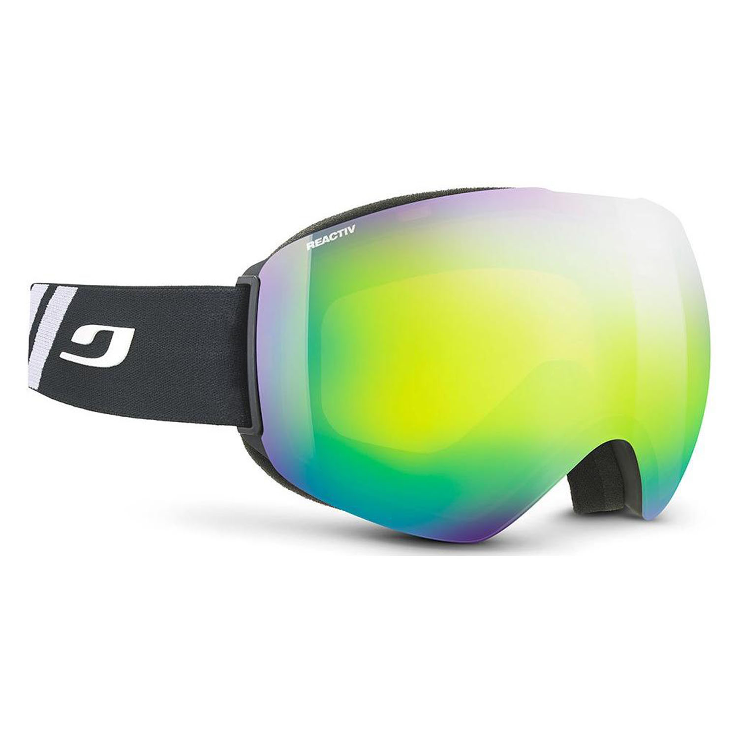 

Маска Горнолыжная Julbo Skydome Black-White/Reactiv 2-3 Flash Green (Us:xxl) 2024, Skydome