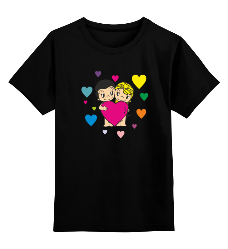 

Детская футболка Printio Love is... цв.черный р.128, 0000000795229