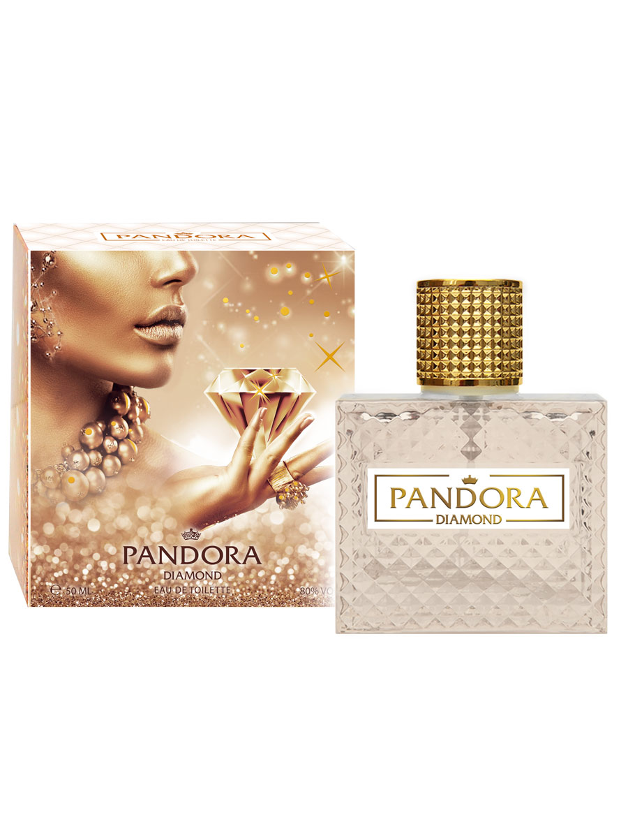 Туалетная вода женская Pandora Diamond 50 мл pandora selective base 1854 eau de parfum 80