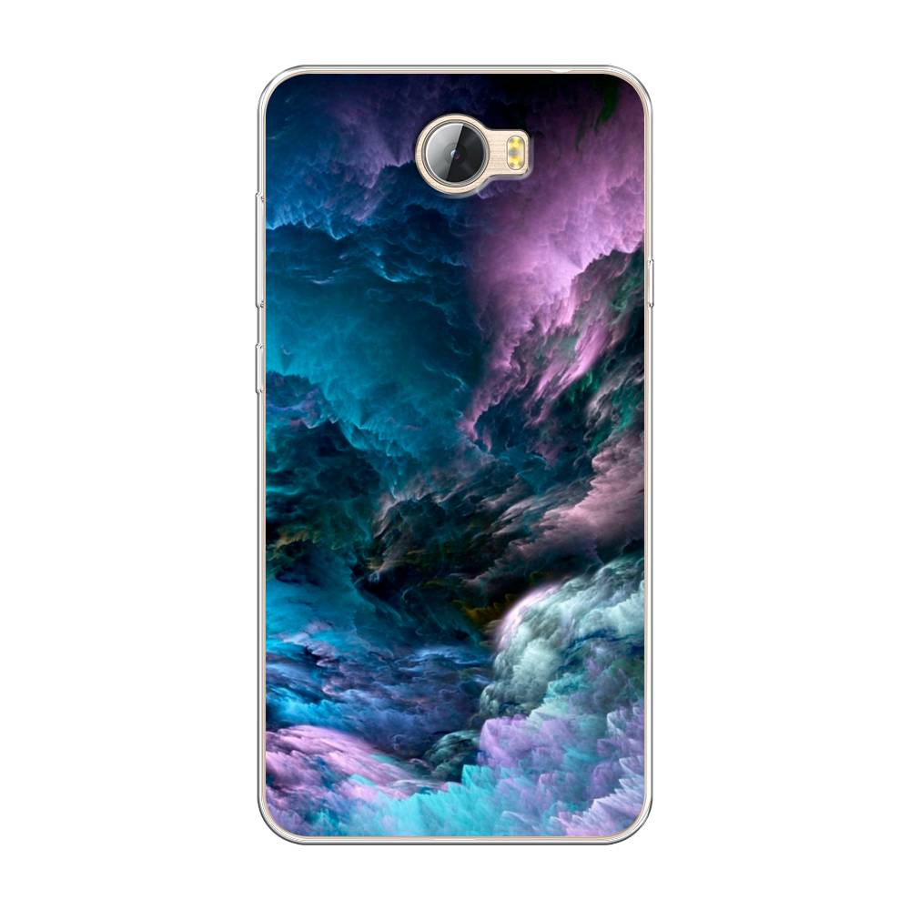 

Чехол на Huawei Y5 II "Загадочное небо", Синий;фиолетовый, 61950-2