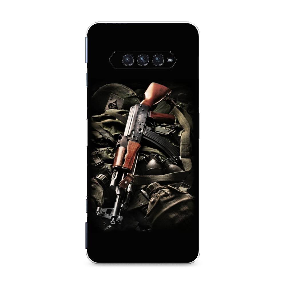 фото Силиконовый чехол "автомат" на xiaomi black shark 4 awog