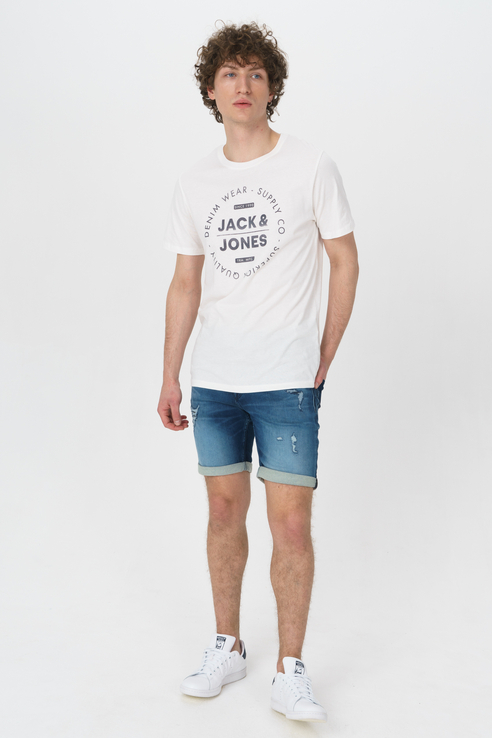 фото Джинсовые шорты мужские jack & jones 12166270 синие 50 ru