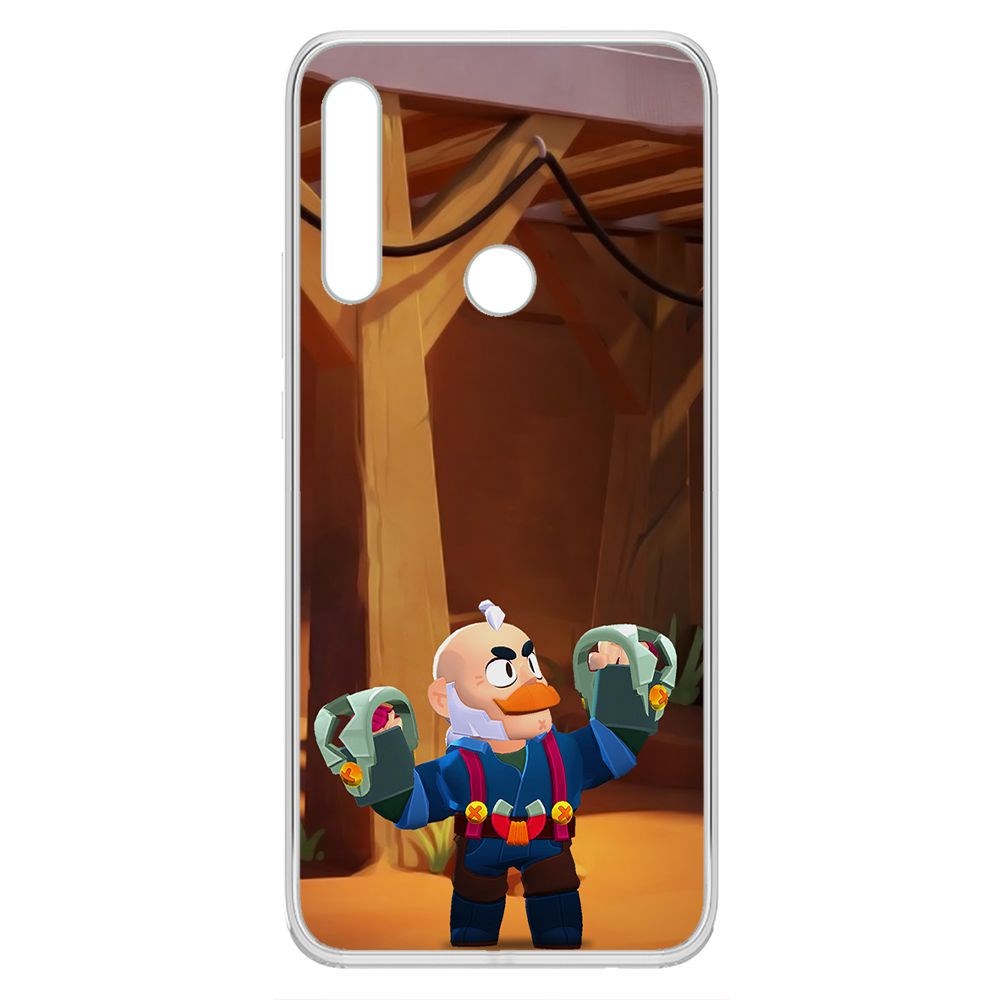 Чехол-накладка Brawl Stars-Сэм для Honor 9X