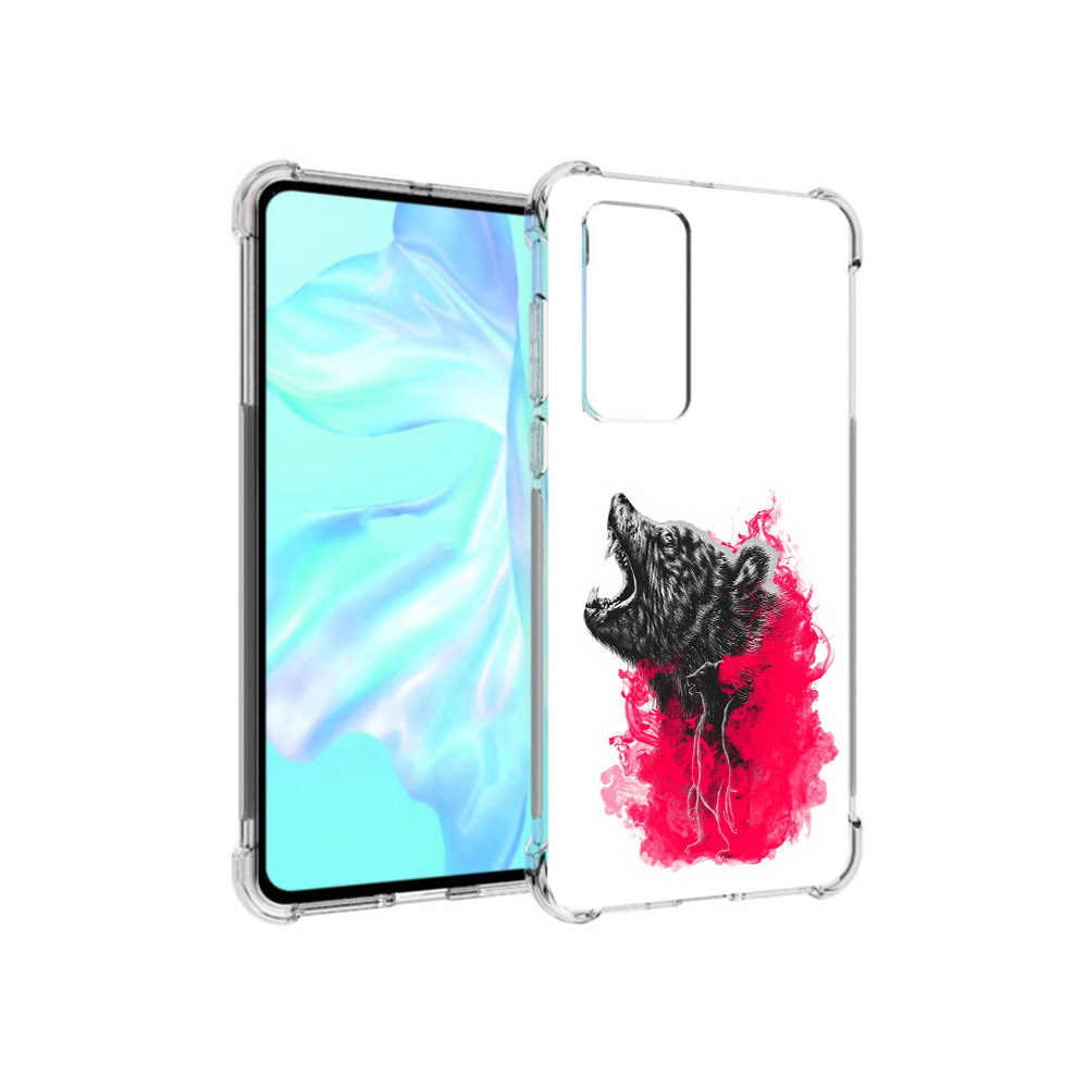 

Чехол MyPads Tocco для Huawei P40 медведь в дымке, Прозрачный, Tocco
