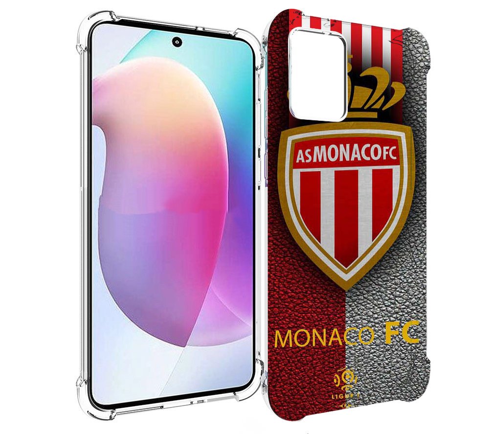 

Чехол MyPads фк монако для Motorola Edge 30 Neo, Прозрачный, Tocco