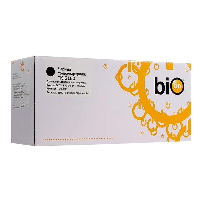 

Картридж для лазерного принтера Bion TK-3160 (BionTK-3160) черный, совместимый, TK-3160
