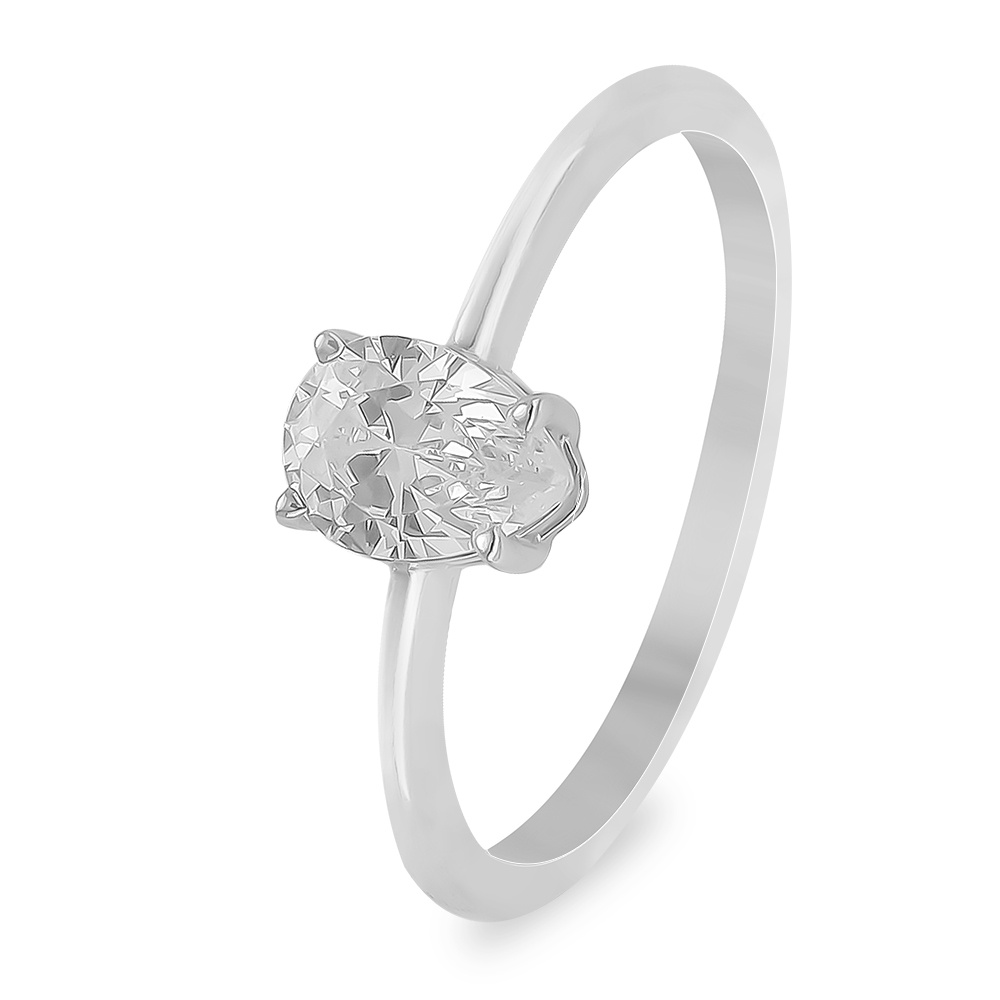 

Кольцо женское из серебра с фианитом 585Gold 701009712, р, 701009712