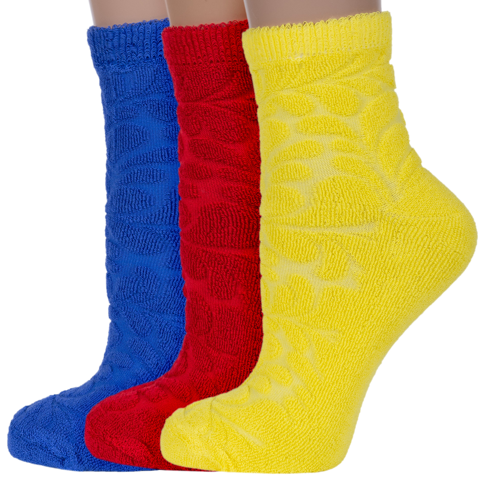 

Носки детские Rusocks 3-Д-33301 цв. синий; красный; желтый р. 20-22, 3-Д-33301