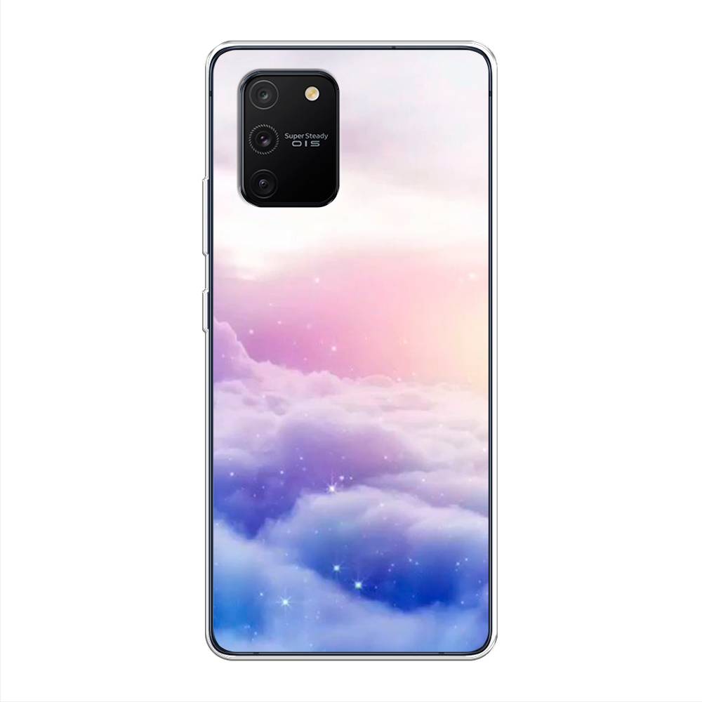 

Чехол на Samsung Galaxy S10 Lite "Небеса", Голубой;белый;розовый, 210050-2