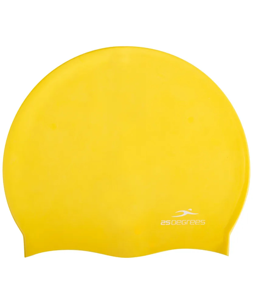 Шапочка для плавания 25Degrees Nuance силиконовая, подростковая, Yellow