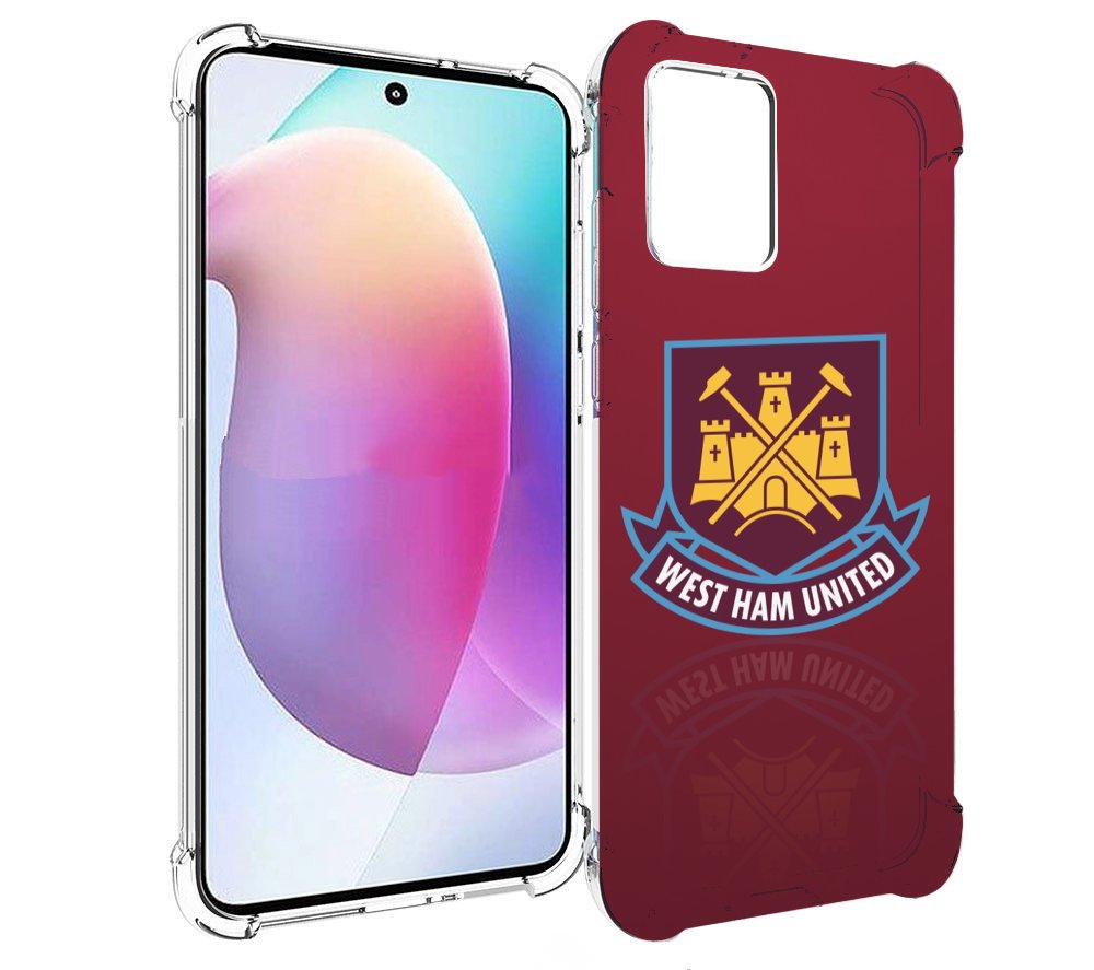 

Чехол MyPads фк вест хэм мужской для Motorola Edge 30 Neo, Прозрачный, Tocco