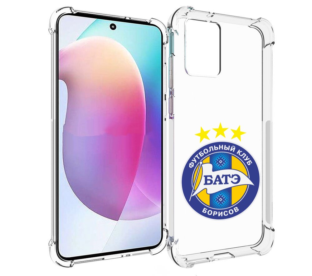 

Чехол MyPads фк батэ борисов мужской для Motorola Edge 30 Neo, Прозрачный, Tocco