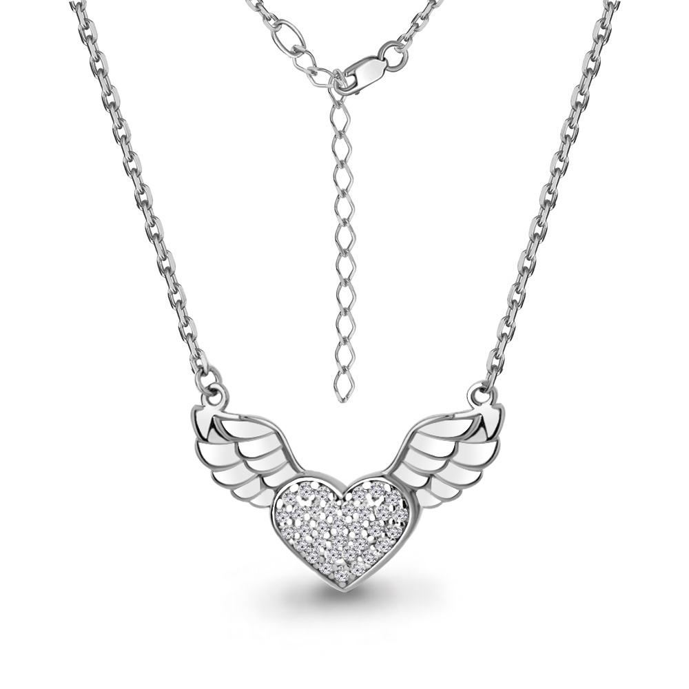 

Колье из серебра с фианитом Aquamarine 40 см Aquamarine 73697А_925_р, 73697А_925_р