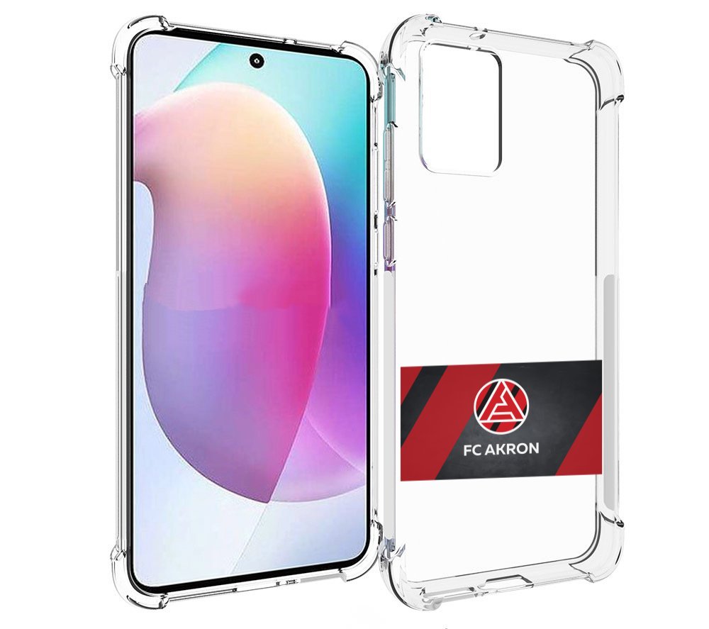 

Чехол MyPads фк акрон тольятти мужской для Motorola Edge 30 Neo, Прозрачный, Tocco