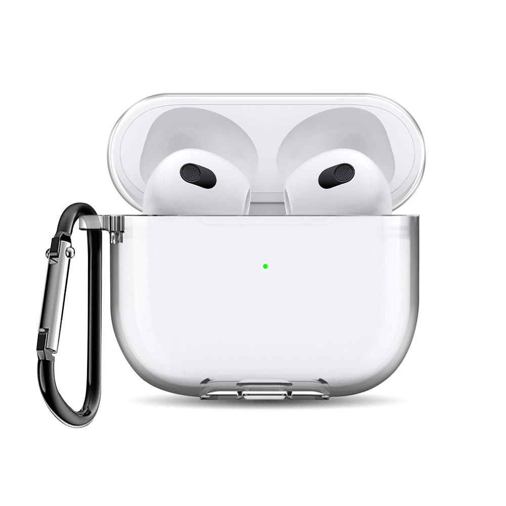 

Чехол на AirPods 3, Прозрачный, Silicone Case AIPC-430-9E-1
