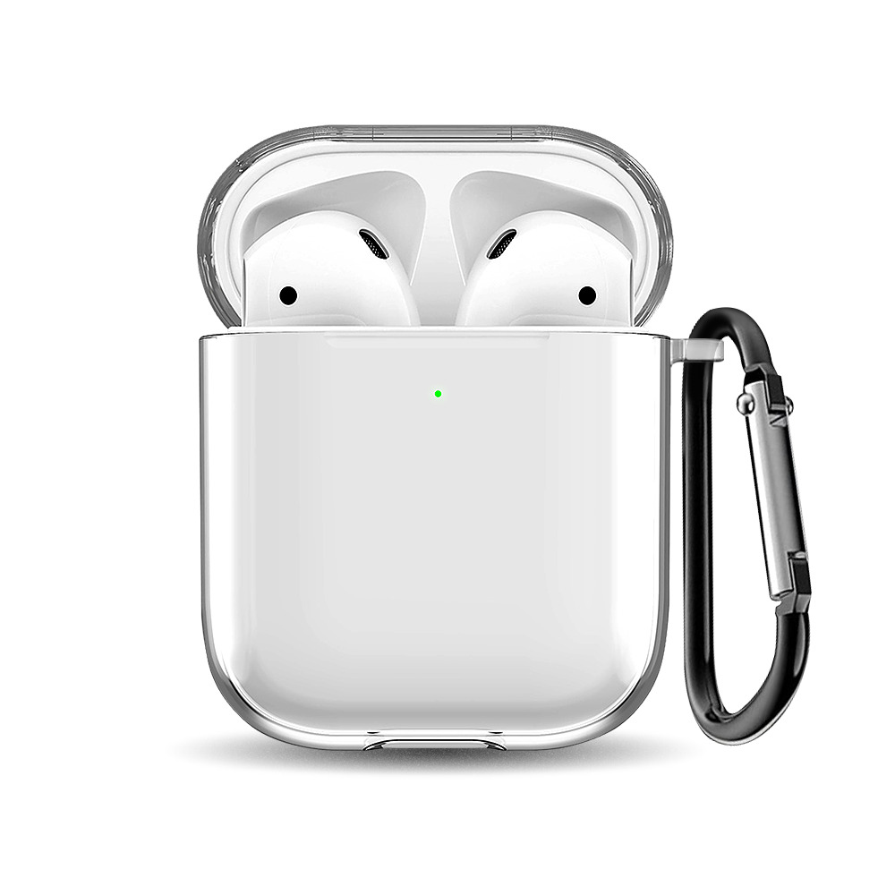 

Чехол на AirPods 1/2, Прозрачный, Silicone Case AIPC-410-9A-1