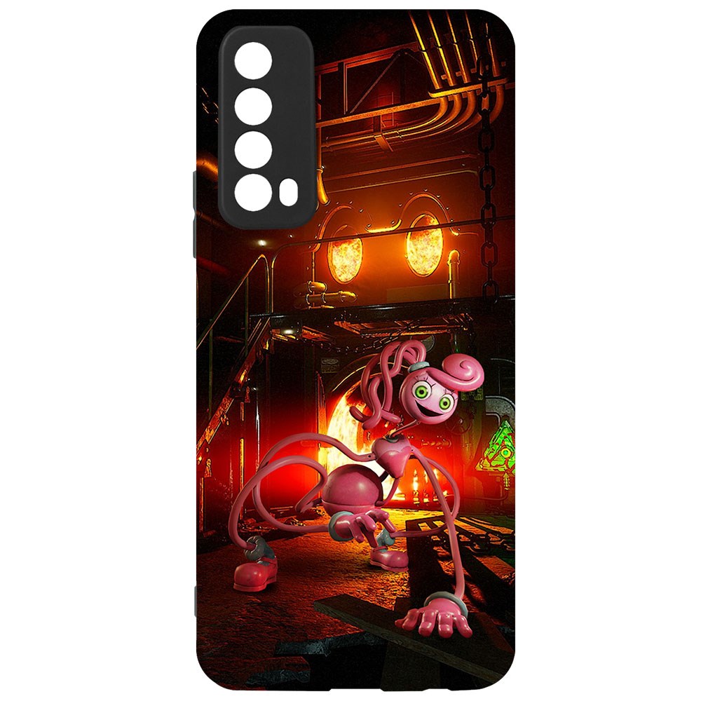 

Чехол-накладка Софт Хаги Ваги - Мама Длинные Ноги для Huawei P Smart 2021, Черный