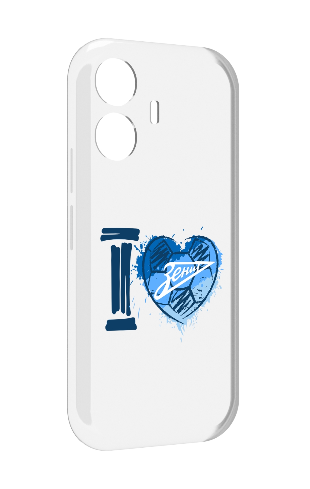 

Чехол MyPads ФК я люблю зенит для Vivo Y77E / Vivo iQOO Z6 Lite, Прозрачный, Tocco