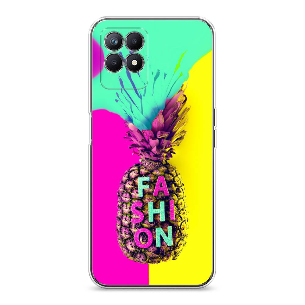 

Чехол Awog на Realme 8i "Кислотный ананас", Разноцветный, 257350-10