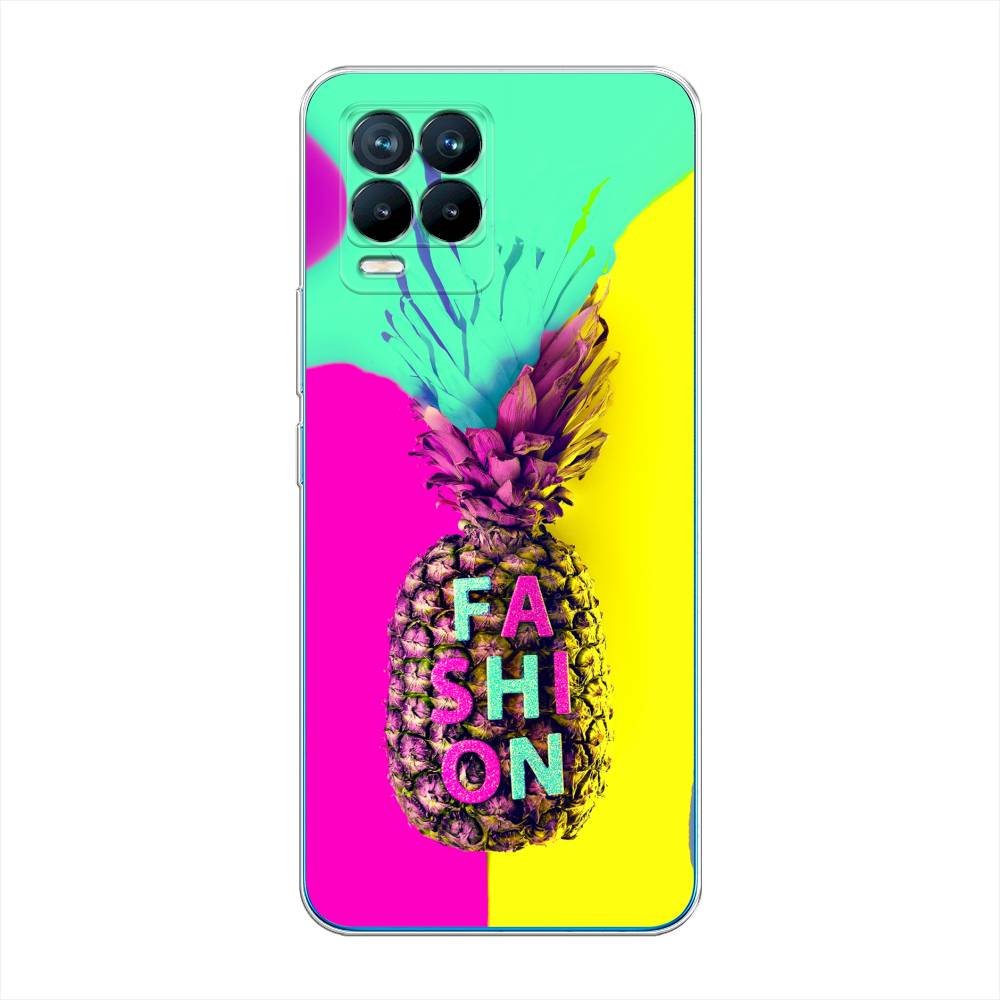 

Чехол Awog на Realme 8/8 Pro "Кислотный ананас", Разноцветный, 255550-10