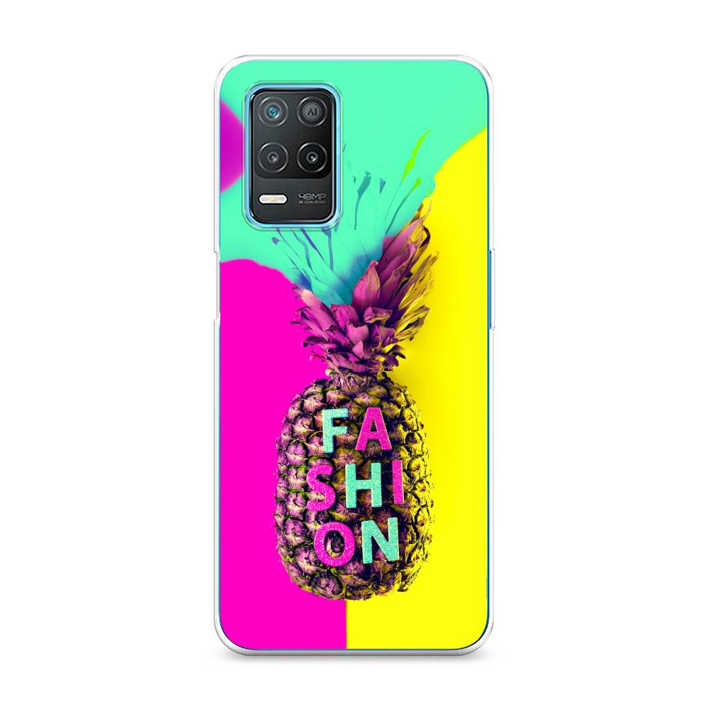 

Чехол Awog на Realme 8 5G/Narzo 30 5G "Кислотный ананас", Разноцветный, 257050-10