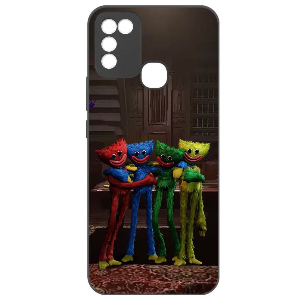 

Чехол-накладка Софт Хаги Ваги - Мини-Хаги для Infinix Hot 10 Play, Черный