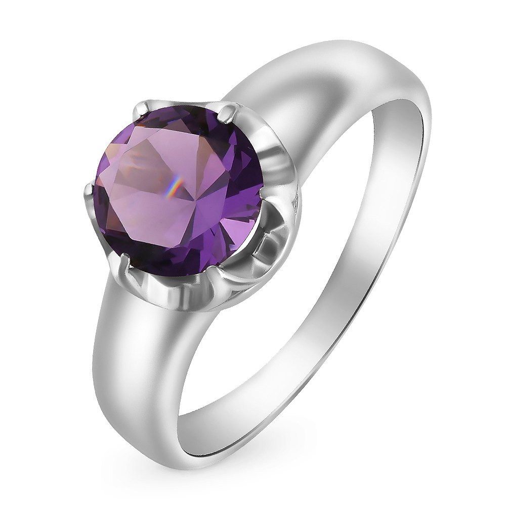 

Кольцо женское из серебра с фианитом 585Gold 701008282, р, 701008282