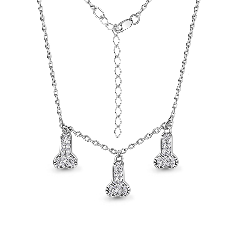

Колье из серебра с фианитом Aquamarine 40 см Aquamarine 73684А_925_р, 73684А_925_р