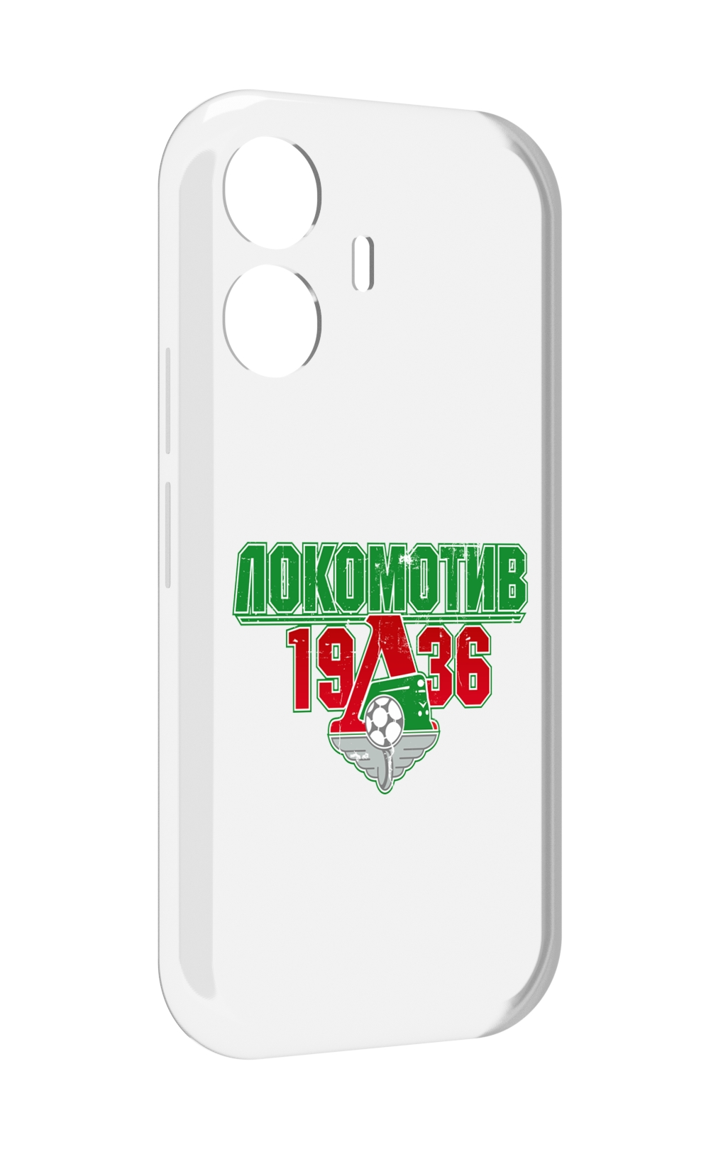 

Чехол MyPads ФК локомотив 1936 для Vivo Y77E / Vivo iQOO Z6 Lite, Прозрачный, Tocco