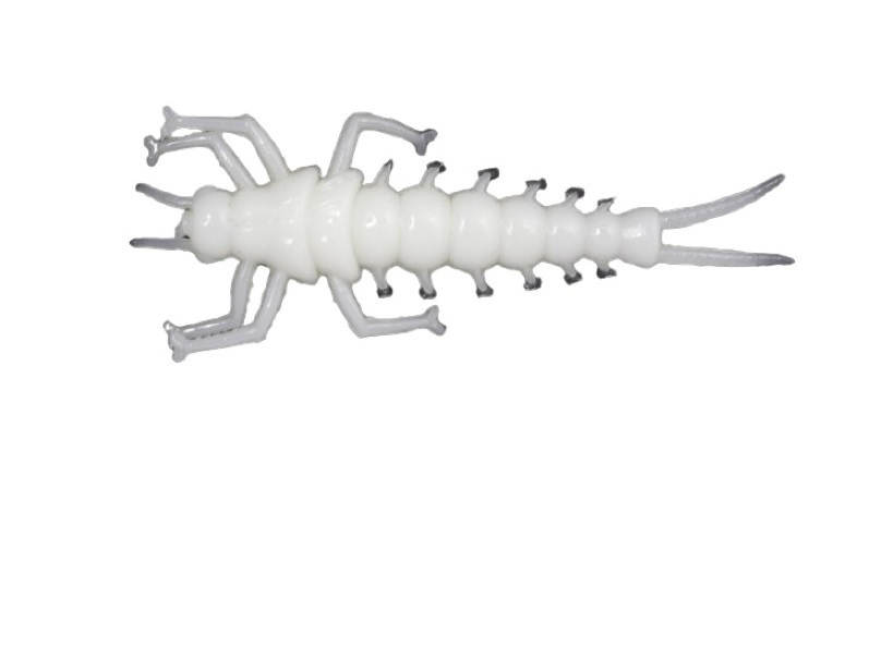 

Мягкая приманка LureMax STONE FLY 2,5/6,5 см,009-White UV (8 шт), Белый, Stone Fly